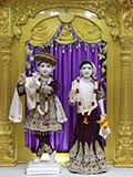 Bhagwan Shri Krishna and Shri Radhaji